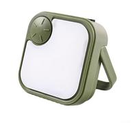Camping Light Rechargeable, Multifunctional Solar Camping Lantern 750 Lumens IP44 Waterproof Dimmable For Hiking(Green)