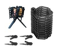 Camping Light Stand- 1/4-inch Universal Interface, 255g Folding Lightweight Portable Mountain Supplies | Camping Lantern Stand | For Lawn Park Garden Outside Patio Yard Deck Porch RV Home Fireside Cam