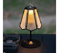 Camping Light Stand with Flange Base Compatible with Various Outdoor Lights for Barbecues, Picnics, Hiking, and Beaches