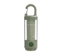 Camping Lights - Multifunctional Hangable Rechargeable LED Lamp, 3 Colors Waterproof Tent Lantern, 2 Modes Adjustable Flashlight Type C Fast Charge Torch Gear for Outdoor Hiking Fishing Green