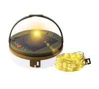 Camping Lights String, Camping Lights & Lanterns | Waterproof Rope Lights, Portable, USB, Solar, Hiking Equipment, Tools and Home Improvement for Thanksgiving, Christmas, Party