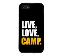 Camping - Live, Love, Camp Case for iPhone SE (2020) / 7/8