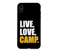 Camping - Live, Love, Camp Case for iPhone XS Max