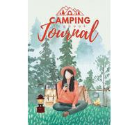 Camping Log Book Journal: Camping Watercolor Art Decoration | Camping Memory Keepsake Logbook | Camp Planner Gift (6*9 120 pages)