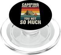 Camping Make Me Happy You Not So Much PopSockets PopGrip for MagSafe