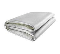 Camping Mat Aluminium, Aluminium Foil Camping Mat, Double-Sided, 4mm, 0.9-3 x 2m, with Storage Bag(2 x 2m)