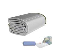 Camping Mat Aluminium, Insulating Aluminum Foil EPE Camping Mat, 4mm Thick, 0.9-3 x 2m(1.2 x 2m)