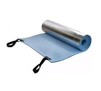 Yoga Mat with Foam Padding Tents ideal for Outdoor and Indoor activities Waterproof Camping Mat Blue and Silver, Fishing Picnic Caravan Fitness Foam With Soft Rebound For Dance Grass Mat183 cm