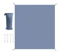 Camping Matro - Netting Resistant Mat with Storage Bag and 4 Ground Nails | Waterproof Camping Tarp | Outdoor Camping Mats | Dry Sleeping Pad