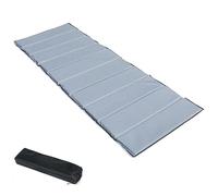 Camping Mattress Pad Foam Sleeping Mat Quilted Pads for Camping, Soft Comfortable Sleeping Cot Mattress Pad, Camping Pad for Camp Cot/Rv Bunk/Guest(20mm thick/gray 190x72cm)