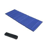 Camping Mattress Pad Foam Sleeping Mat Quilted Pads for Soft Comfortable Cot for Camp Rv Bunk Guest(25mm thick/blue 190x72cm)