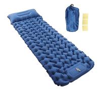 Camping Mattress, With Storage Bag, With Pad Lightweight Inflatable Double Mattress, For Camping, Hiking, And Backpacking, Navy Blue