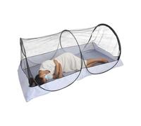 Camping Mesh - Grey Base for One Person | Portable Foldable for Outdoor Use, No Installation, Encrypted Protection | Camping Tent - Hiking, Backpacking