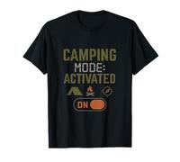Camping Mode Activated Weekend Warrior Adventure T-Shirt