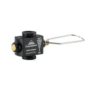 camping moon Fuel Canister Refill Adapter for Isobutane Gas EN417 Lindal Valve Canister Black BKZ15