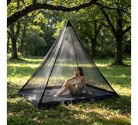 Camping Mosquito Net Bed Compact and Ultra-Light for Travel，Finest Holes Mesh Noseeum Netting for Camping and Hiking, Without Sleeping Mat