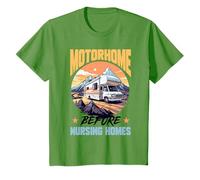 Camping Motorhome Campers RV Motorhome Before Nursing Homes T-Shirt