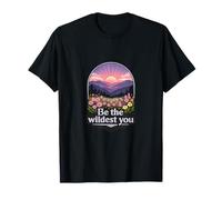 Camping Mountain Badge Be The Wildest You T-Shirt