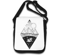 Camping Near A Graveyard Of Dinosaurs Shoulder Bag White
