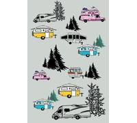 Camping Notebook, for campers, trailers, motorhomes, tent trailers, RV's and everyone who loves camping notebook: Cute camping theme notebook, perfect ... love the outdoors, camping is for everyone,