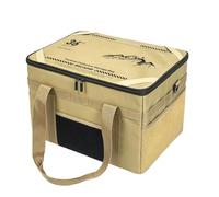 Camping Organizer Bag - Oxford Cloth 36L Storage Tote with Side Pockets