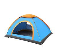 Camping Outdoor Hand Throw 2 Seconds To Open The Tent 3-4 People Family Automatic Outdoor Double Rainproof Beach Tent Set