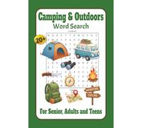 Camping & Outdoors Word Search: Word search with easy-to-read print about Camping, Outdoors, Wildlife and more/ 6x9 inches, 60 pages/50+ Puzzles... Gifts for Vacations, Holidays and Relaxation