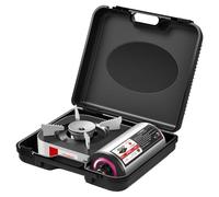 Camping Oven Portable Stove 2100 W Anti-Winding Foldable Light Path Burner Outdoor Stove for Hiking, Picnic, Outdoor Kitchen, Patio, Barbecue, Garden