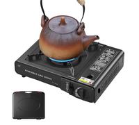 Camping Oven - Wind Resistant Portable Compact Burner | Multifunctional Light Chef for Hiking, Picnic, Outdoor, Grills, Trips, Mobile Kitchen and Open Air Activities