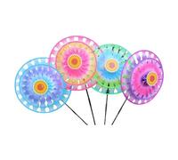 Camping Picnic Windmill Eye-catching Colorful Wind Spinner Perfect for Outdoor Fun Garden Lawn Garden Decor Garden Art Accessories