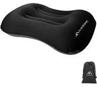 Camping Pillows, Inflatable Travel Pillow for Neck, Ultralight Beach Pillow with Storage Bags, Blow Up Pillows Ergonomic Air Pillow for Neck & Lumbar Support - Comfort in Travel/Beach/Camping (Black)