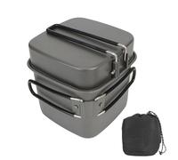 Camping Pot - Camping Cookware | Outdoor Cooking Cookware | Lightweight Aluminum Nonstick Camp Pot for Easy Cleaning, Equip Accessory