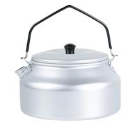 Camping Pots Water Boilers Outdoor Aluminum Teas Kettle Portable Teapot Hanging Pots Cookware for Camping Travel Aluminum Kettle Stovetop Whistling Teapot