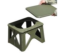 Camping Potty Seat - Foldable Toilet Seat | Portable Toilet for Camping | Folding Potty Stool with Lid | The road trip must have the outdoor outdoor bench for hiking.