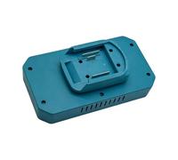 Camping Power Converter for 21V Slide Packs with Battery Inverter Adapter AC Outlet Type-C USB-a Readout Vented Housing Compact Energy Source Inverter Adapter Battery Outlet Converter USB C Charging