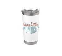 Camping Pun Making S'More Memories for Campers Stainless Steel Insulated Tumbler