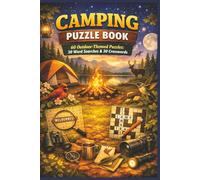 Camping Puzzle Book: 60 Outdoor-Themed Puzzles | 30 Word Searches & 30 Crosswords