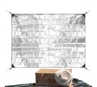 Camping Rolling Mat - Aluminum Foil Camping Mat | Thermal Insulating Foam Mat | Waterproof Floor Mat | Durable Aluminum Sleeping Foam For Camping, Walking