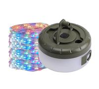 Camping Rope Lights - Bright Dimmable LED Lamp 26 Feet, Outdoor Decoration Weatherproof | Patio for Parties, Festival Da, Garden Lighting