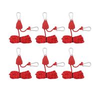 Camping Rope With Ratchets Pulley Quick Setups Outdoor Guy Line Adjusted Tent Tie Downs Hangers For Canopy Kayak Pulley Adjuster Camping