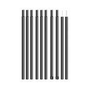 Camping Shade Pole - Extendable Steel Poles, Foldable Awning Frame, Universal Tent Canopy Set, Portable Structure Tool for Hammock Canopies, Outdoor Tarpaulins and Sunshade