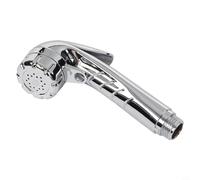 Camping Shower Head 1/2 Inch Connector with Pause Button for Caravan Boat for Motorhome Hiking Beach High Pressure Water Saving 14.5cm
