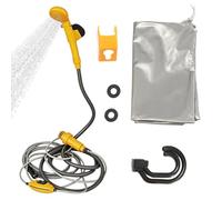 Camping Shower | Portable Electric Universal 12V,Hiking Shower Pump | for Pet Bath Motorcycle RV Car Wash Hiking Travel Road Trip Camping