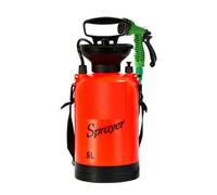 Camping Shower Portable Pressure Shower Garden Watering Sprayer Pump Action Pressure Spray Knapsack Sprayer Travel Hiking Climbing Bathing Car Washing Dog Pet Cleaning Pressure Sprayer (5L)