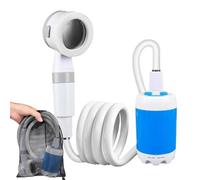 Camping Shower - Portable Water Sprinkle Pump, 5000mah cleaning with 2 Meter Pipe | Waterproof Washing Accessories, Camp Travel Sprayer for Outdoor Pet Bath Hiking, Versatile Shower Design