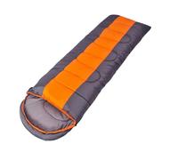 Camping Sleeping Bag Lightweight 4 Season Warm Cold Envelope Backpacking for Outdoor Traveling Hiking for Adults(Orange Standard 1KG)