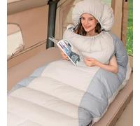 Camping sleeping bag, lightweight waterproof sleeping bag with zipper hole, for camping, travel, home use, etc.
