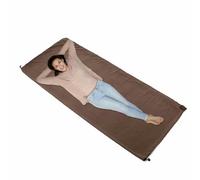 Camping Sleeping Bag Liner | Zip Blanket, Travel Sheet Open the Zip and Turn It Into a Double Layer Blanket or Picnic Rug. Camp Sleep Sack with Storage