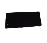 Camping Sleeping Bag, Thick Fleece Sleeping Bag Liner Super Thick Soft Sleeping Bag Liner Blanket for Camping Travel Backpacking (Black)