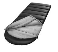 Camping Sleeping Bags Multiple Thicknesses For Ultra Light and Thick Warm Travel Sleep Bag with Compression Sack For Sleeping(Black 600g)